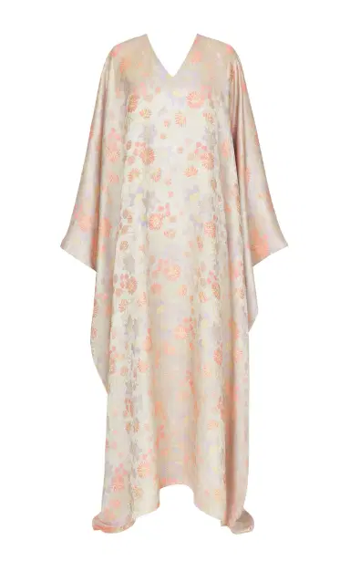 Dima Ayad Floral-Print Maxi Kaftan | Thumbnail 2
