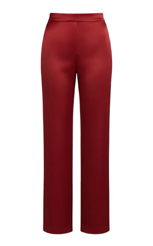 Dima Ayad Mid-Rise Wide-Leg Trousers