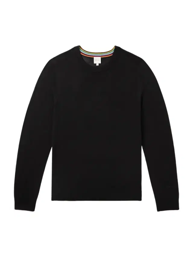 Logo-Embroidered Merino Wool Sweater - Men