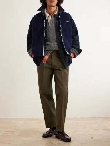 Drake's HIM Straight-Leg Cotton-Twill Chinos - Men | Thumbnail 2 Drake's HIM Straight-Leg Cotton-Twill Chinos - Men | Thumbnail 2