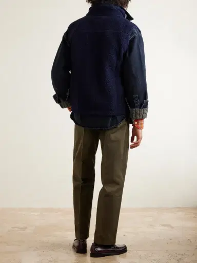 Drake's HIM Straight-Leg Cotton-Twill Chinos - Men | Thumbnail 4 Drake's HIM Straight-Leg Cotton-Twill Chinos - Men | Thumbnail 4