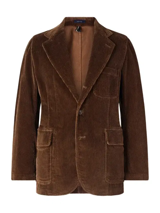 Cotton-Corduroy Suit Blazer - Men