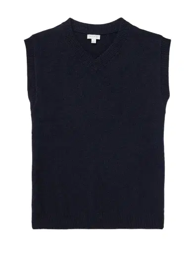 Sunspel Wool Sweater Vest - Men | Thumbnail 1