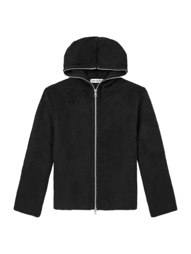 Our Legacy Brushed-Knit Zip-Up Hoodie - Men | Thumbnail 1 Our Legacy Brushed-Knit Zip-Up Hoodie - Men | Thumbnail 1