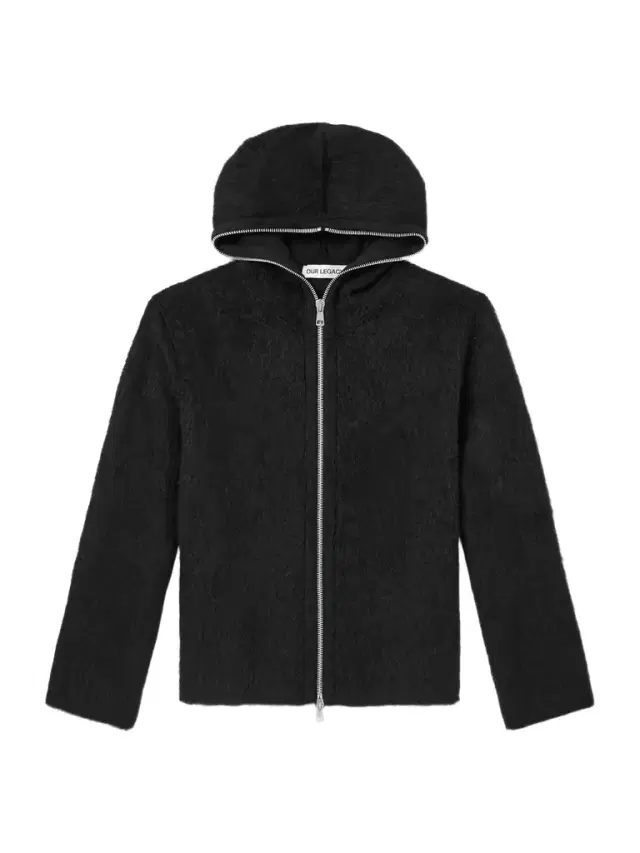 Brushed-Knit Zip-Up Hoodie - Men