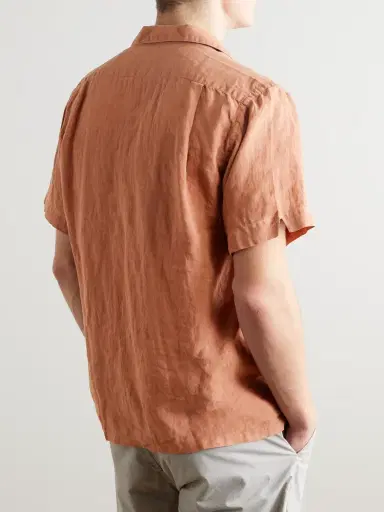 Hartford Palmito Mc Convertible-Collar Linen Shirt - Men | Thumbnail 3 Hartford Palmito Mc Convertible-Collar Linen Shirt - Men | Thumbnail 3