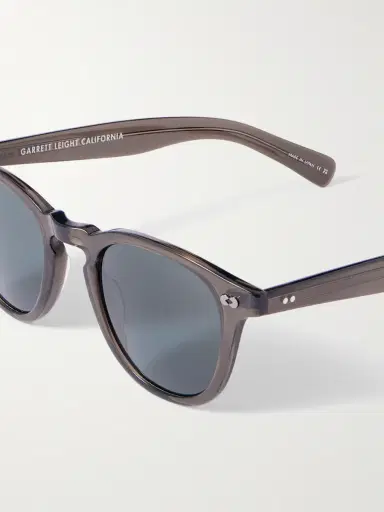 Garrett Leight California Optical Hampton X Round-Frame Acetate Sunglasses - Men | Thumbnail 3