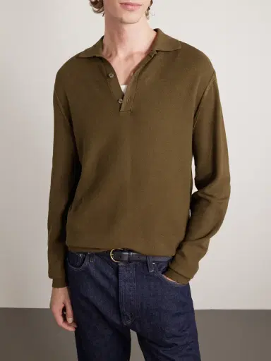 Tom Ford Silk and Cotton-Blend Piqué Polo Shirt - Men | Thumbnail 3 Tom Ford Silk and Cotton-Blend Piqué Polo Shirt - Men | Thumbnail 3