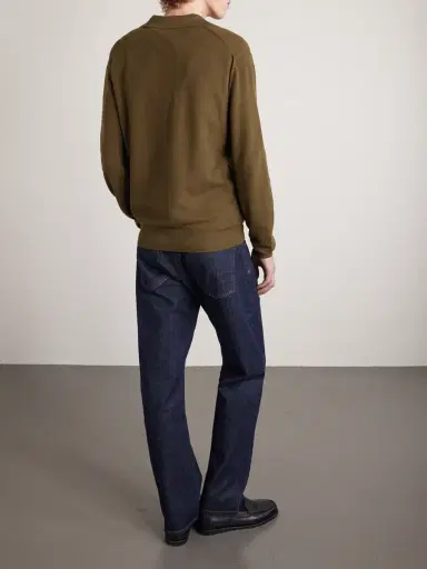 Tom Ford Silk and Cotton-Blend Piqué Polo Shirt - Men | Thumbnail 4 Tom Ford Silk and Cotton-Blend Piqué Polo Shirt - Men | Thumbnail 4