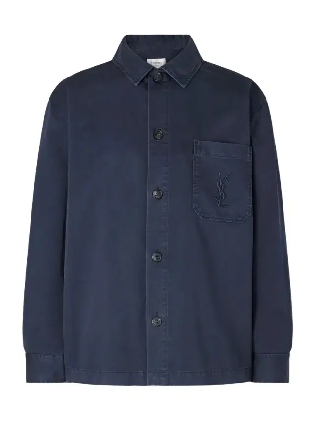Logo-Embroidered Cotton-Twill Overshirt - Men