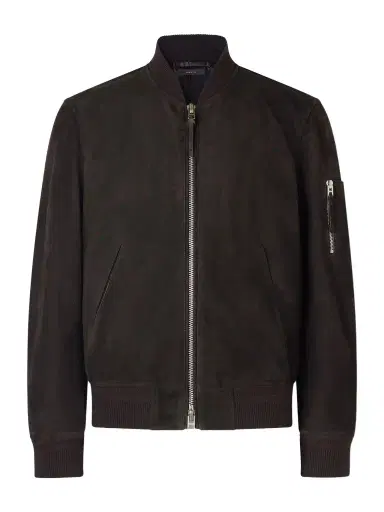 Tom Ford Suede Bomber Jacket - Men | Thumbnail 1 Tom Ford Suede Bomber Jacket - Men | Thumbnail 1