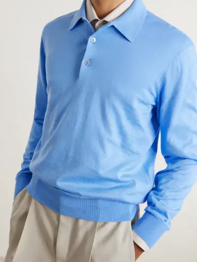 Tom Ford Cotton Polo Shirt - Men | Thumbnail 3