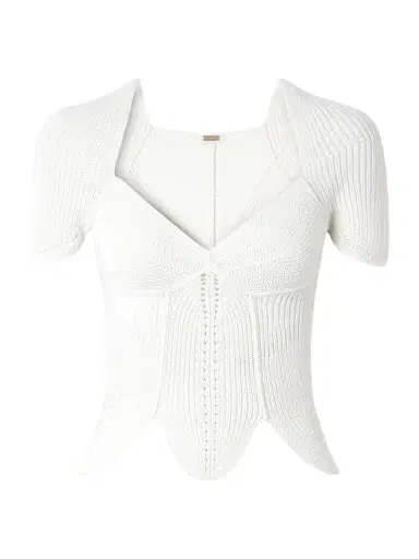 Cult Gaia Eliza Crocheted Cotton Top | Thumbnail 1 Cult Gaia Eliza Crocheted Cotton Top | Thumbnail 1