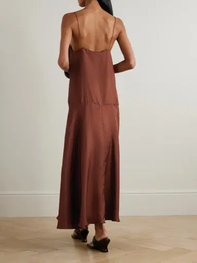 St. Agni Silk-twill Maxi Dress | Thumbnail 3 St. Agni Silk-twill Maxi Dress | Thumbnail 3