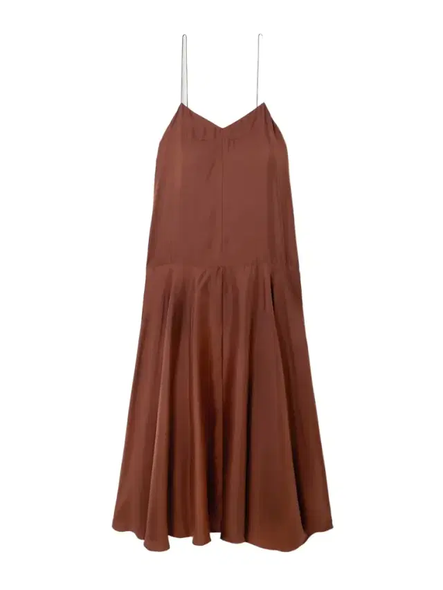 Silk-twill Maxi Dress