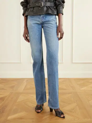 Saint Laurent Franciane Twisted Leather Mules | Thumbnail 2 Saint Laurent Franciane Twisted Leather Mules | Thumbnail 2