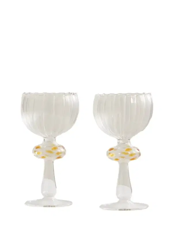 Gohar World Istanbul Set Of Two Wine Glasses