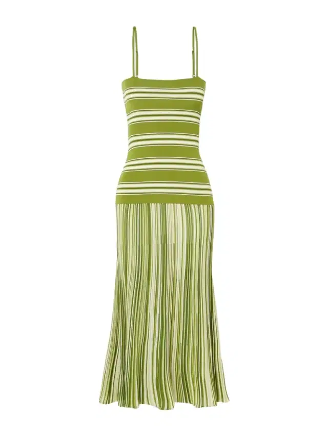 Esenia Striped Cotton-blend Maxi Dress