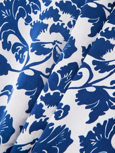 Emporio Sirenuse Jenna Printed Silk-voile Kaftan | Thumbnail 4 Emporio Sirenuse Jenna Printed Silk-voile Kaftan | Thumbnail 4