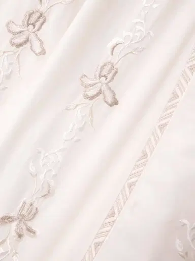 Emporio Sirenuse Clodette Embroidered Cotton-blend Midi Dress | Thumbnail 4 Emporio Sirenuse Clodette Embroidered Cotton-blend Midi Dress | Thumbnail 4