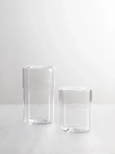 LOBMEYR Strnad Set Of Two Crystal Glass Boxes | Thumbnail 1 LOBMEYR Strnad Set Of Two Crystal Glass Boxes | Thumbnail 1