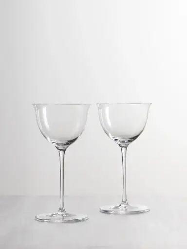 LOBMEYR Set Of Two Crystal Wine Glasses | Thumbnail 1