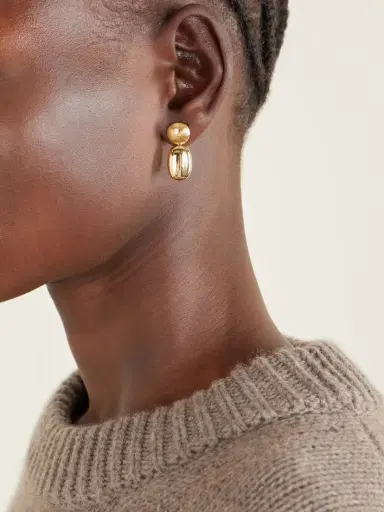 LIÉ STUDIO The Carla Gold-plated Silver Earrings | Thumbnail 2 LIÉ STUDIO The Carla Gold-plated Silver Earrings | Thumbnail 2