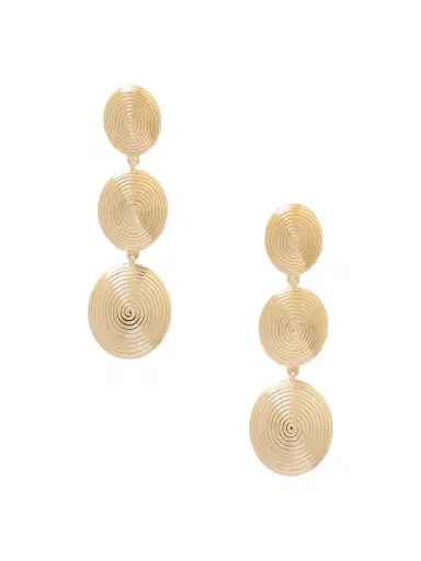 LIÉ STUDIO The Ruby Gold-plated Silver Earrings | Thumbnail 1