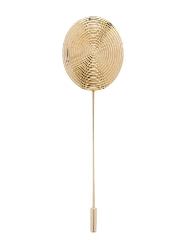 The Elo Gold-plated Brooch