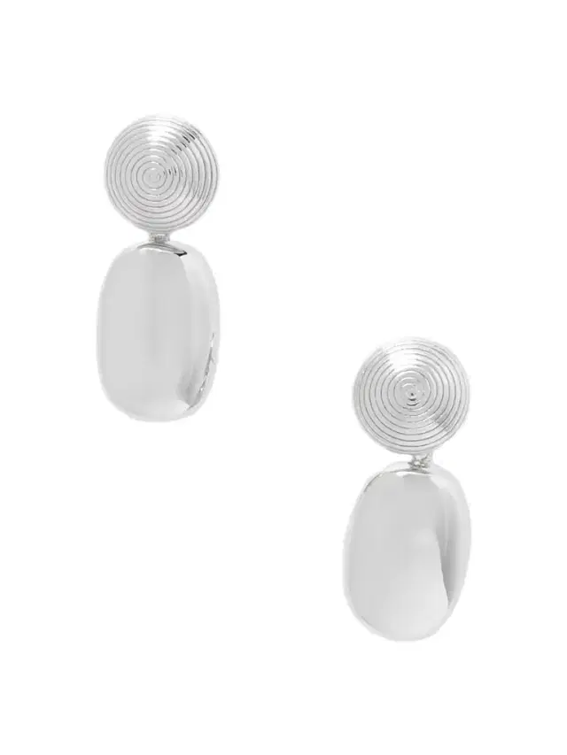 The Carla Silver Earrings