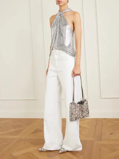 Rabanne Snake-effect Leather Chainmail Shoulder Bag | Thumbnail 2 Rabanne Snake-effect Leather Chainmail Shoulder Bag | Thumbnail 2