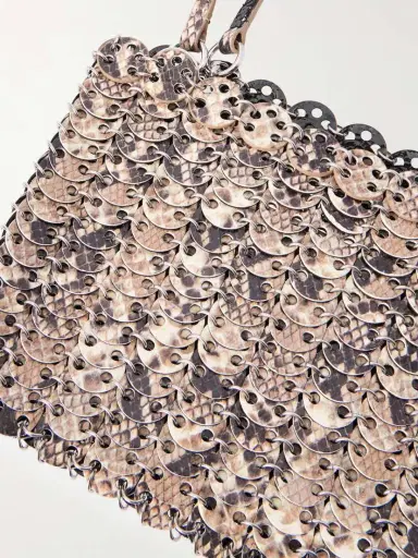Rabanne Snake-effect Leather Chainmail Shoulder Bag | Thumbnail 5 Rabanne Snake-effect Leather Chainmail Shoulder Bag | Thumbnail 5
