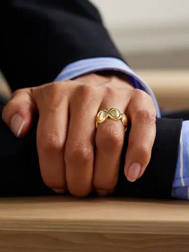 LIÉ STUDIO The Sasha Gold-plated Ring | Thumbnail 2 LIÉ STUDIO The Sasha Gold-plated Ring | Thumbnail 2