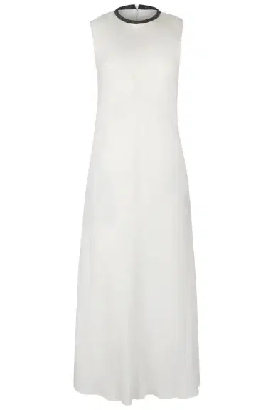 Brunello Cucinelli Fluid Linn Dress - Panna | Thumbnail 1