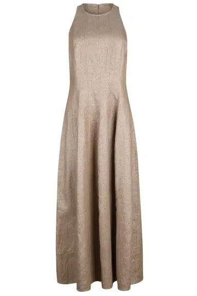 Brunello Cucinelli Lurex Corset Dress | Thumbnail 1