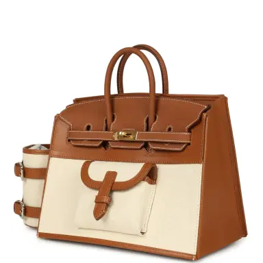 Madison Avenue Couture Bag Bestie x LeBag Paris Gold and Beige Explorer Cover | Thumbnail 3 Madison Avenue Couture Bag Bestie x LeBag Paris Gold and Beige Explorer Cover | Thumbnail 3