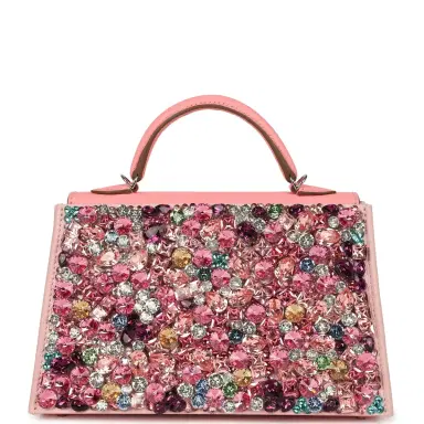 Madison Avenue Couture Bag Bestie x LeBag Paris Rose Treasure Swarovski Crystal Cover | Thumbnail 6