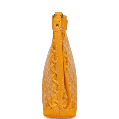 goyard Goyard Goyardine Canvas Yellow Conti Pouch Palladium Hardware | Thumbnail 6 goyard Goyard Goyardine Canvas Yellow Conti Pouch Palladium Hardware | Thumbnail 6