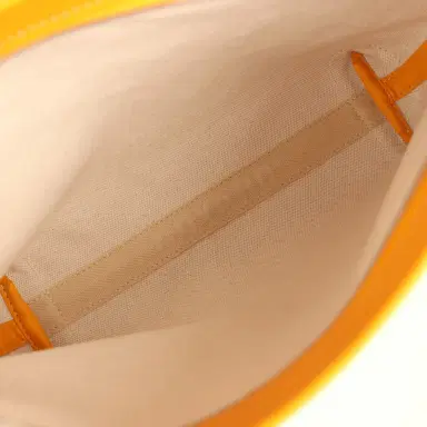 goyard Goyard Goyardine Canvas Yellow Conti Pouch Palladium Hardware | Thumbnail 9 goyard Goyard Goyardine Canvas Yellow Conti Pouch Palladium Hardware | Thumbnail 9