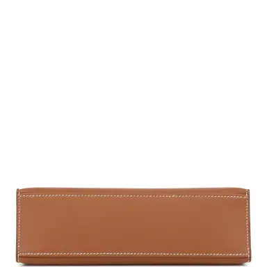 HERMÈS Hermes Kelly Pochette Gold Swift Gold Hardware | Thumbnail 6