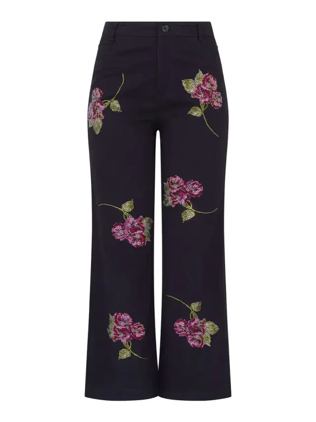Primrose Cropped Wide Leg Pants