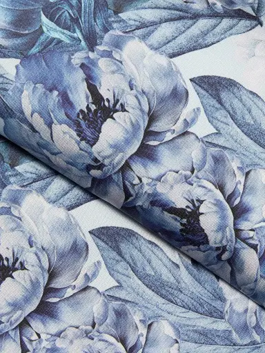 SACHIN & BABI Women's Zoe Printed Mikado Gown - Celestial Bluef Rozen Flora - Size 0 | Thumbnail 7 SACHIN & BABI Women's Zoe Printed Mikado Gown - Celestial Bluef Rozen Flora - Size 0 | Thumbnail 7