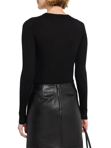 A.L.C. Women's Kyle Ribbed Wool Slim-Fit Top | Thumbnail 4 A.L.C. Women's Kyle Ribbed Wool Slim-Fit Top | Thumbnail 4