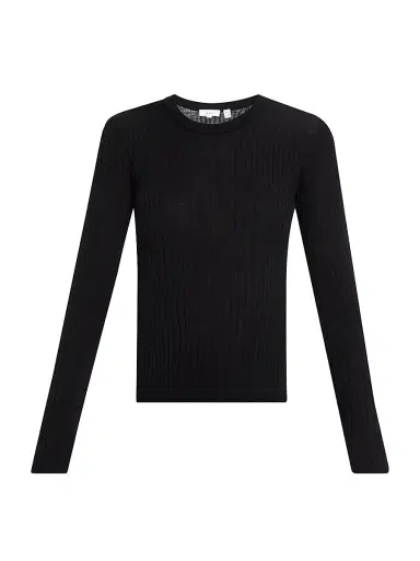 A.L.C. Women's Kyle Ribbed Wool Slim-Fit Top | Thumbnail 1 A.L.C. Women's Kyle Ribbed Wool Slim-Fit Top | Thumbnail 1