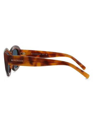 Givenchy Women's GV Day 54MM Rectangular Sunglasses - Blonde Havana | Thumbnail 3