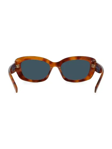 Givenchy Women's GV Day 54MM Rectangular Sunglasses - Blonde Havana | Thumbnail 5