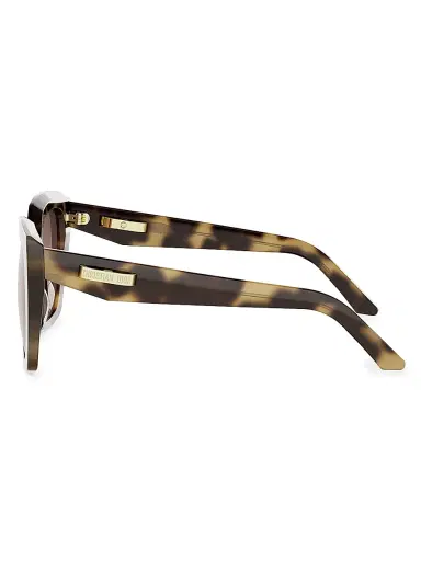 Dior Women's C S5I 55MM Square Sunglasses - Havana | Thumbnail 3