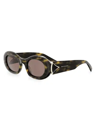 BVLGARI Women's Divas' Dream 50MM Oval Sunglasses | Thumbnail 1 BVLGARI Women's Divas' Dream 50MM Oval Sunglasses | Thumbnail 1