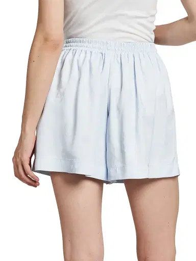 Alexander McQueen Women's Skull Fluid Satin Shorts | Thumbnail 5 Alexander McQueen Women's Skull Fluid Satin Shorts | Thumbnail 5