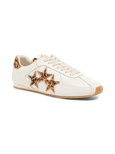 Amiri Women's Pacific Leather Low-Top Sneakers - Alabaster | Thumbnail 2 Amiri Women's Pacific Leather Low-Top Sneakers - Alabaster | Thumbnail 2